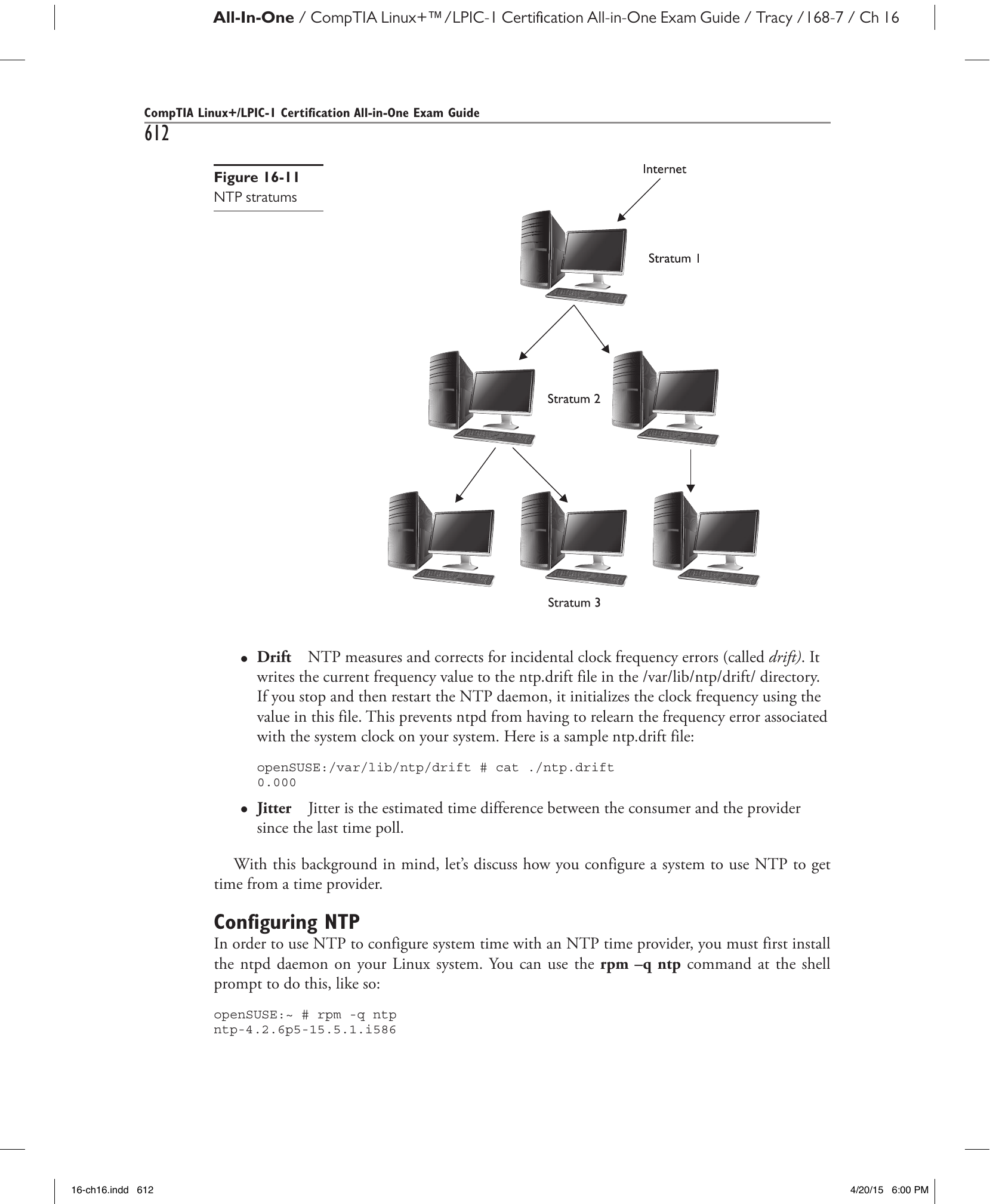 Рис. 16-11. Иерархия страт NTP.